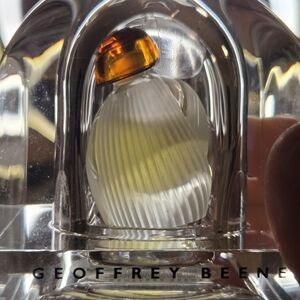 Geoffrey Beene Clear and Amber Perfume Bottle